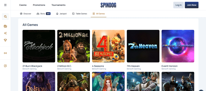 Gokken bij SpinDog kan op verschillende casino spellen maar veel is onbekend